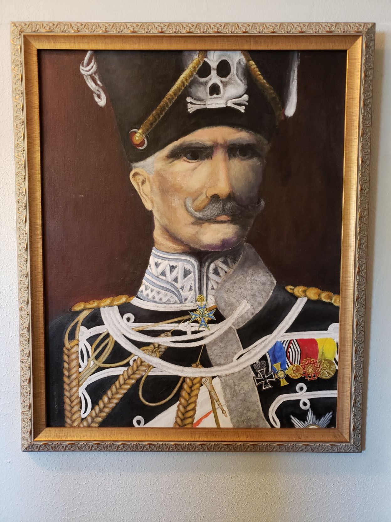 Portrait of August Von Mackensen by Daniel Shoop